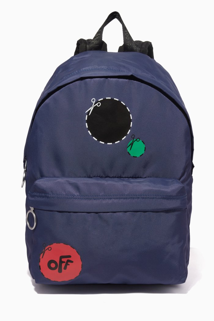 

Holes Backpack in Nylon, Blue