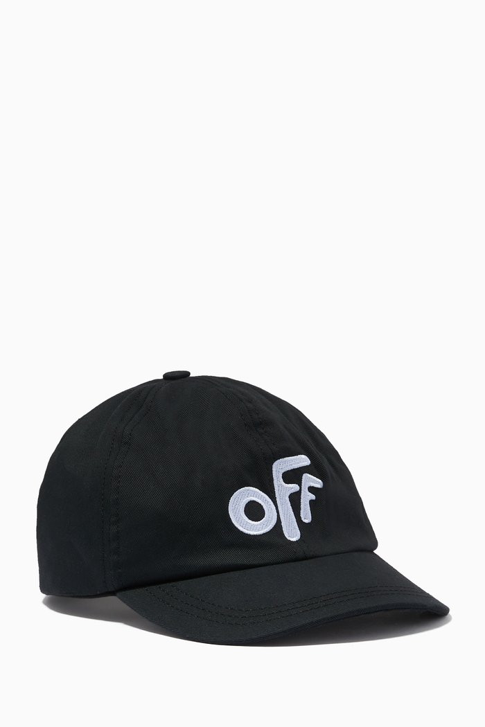 

Logo Embroidered Cap, Black