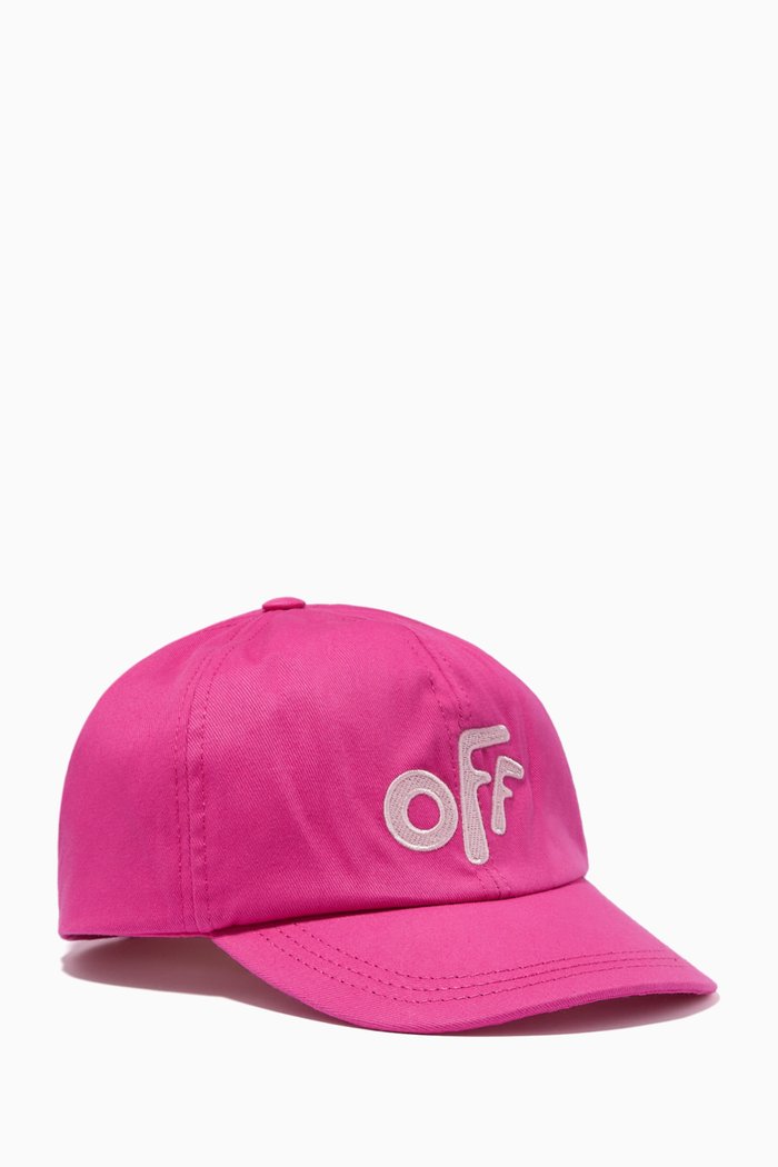 

Logo Embroidered Cap, Pink