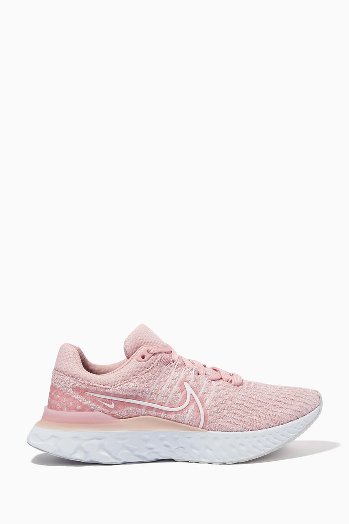 

React Infinity Run 3 Sneakers, Pink