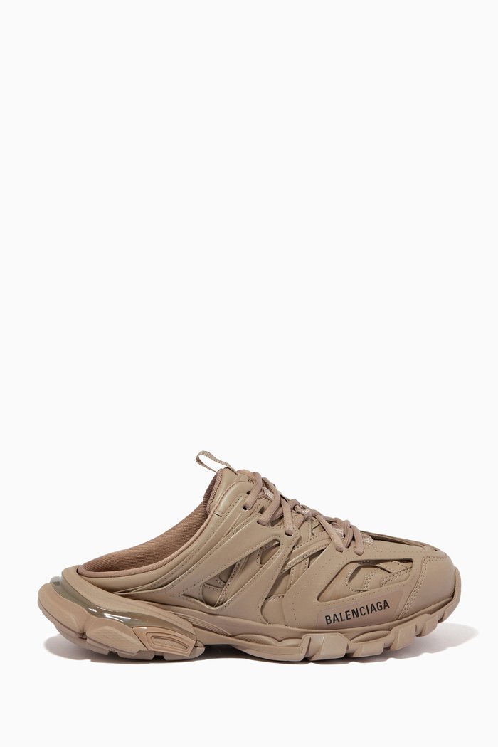 

Track Mules in Mesh & Nylon, Neutral