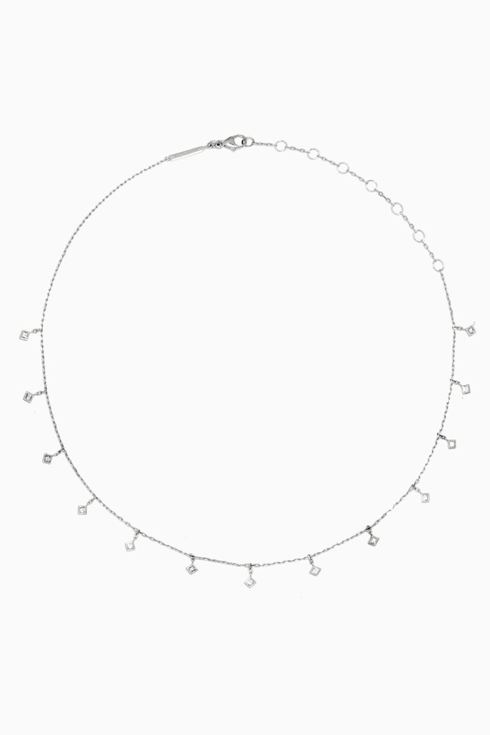 

Sparkle Diamond Choker in 18kt White Gold
