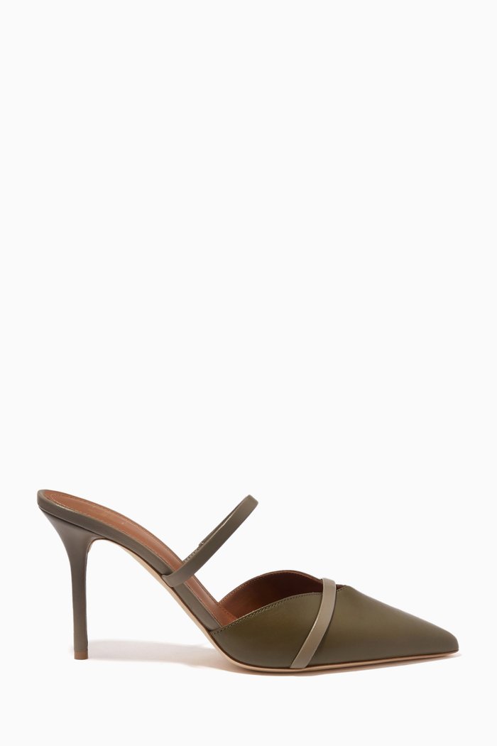 

Frankie 85 Mules in Leather, Brown