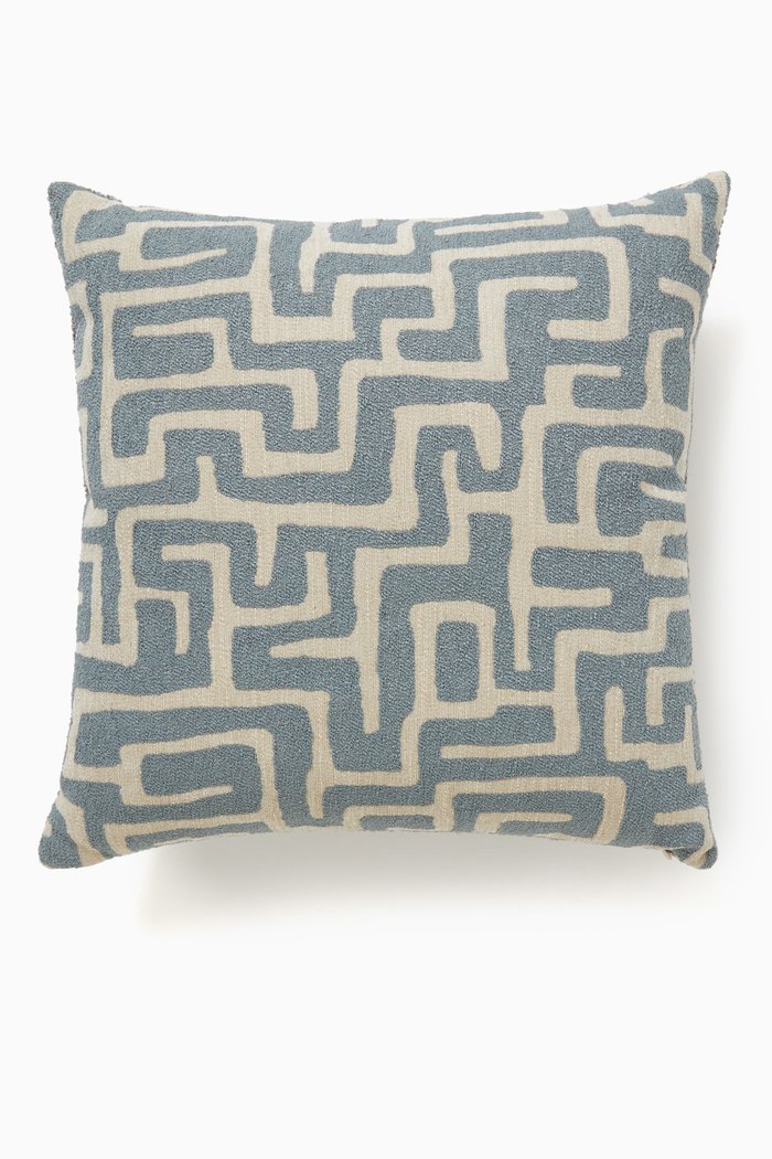 

Textured Boheme Jacquard Cushion, 50 x 50, Grey