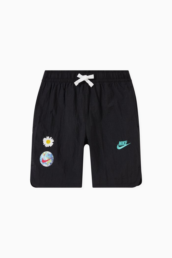 

Statement Woven Shorts, Black