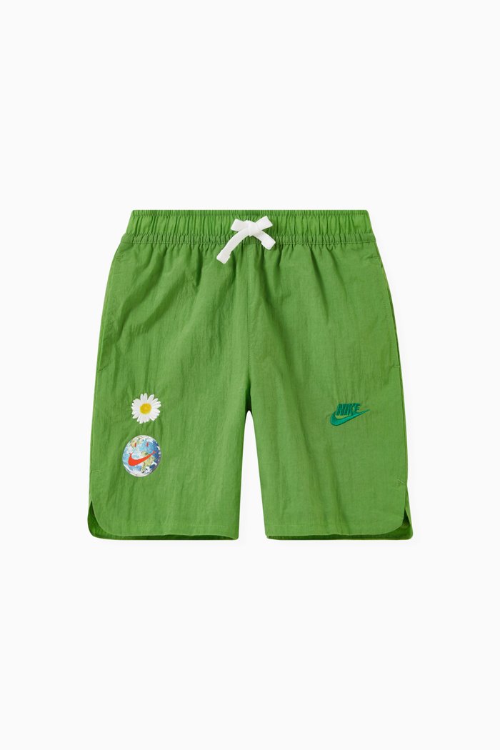 

Statement Woven shorts, Green