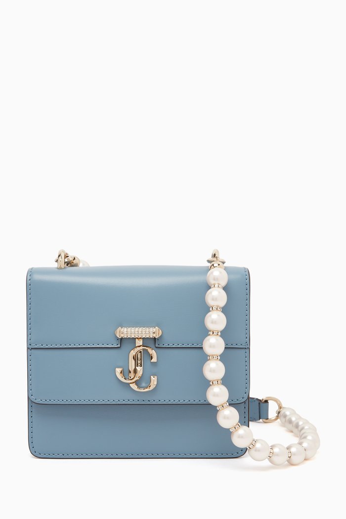 

Avenue XS Quad Shoulder Bag in Leather, Blue