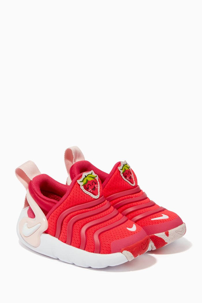 

Dynamo Go Flyease Sneakers in Textile Mesh, Red