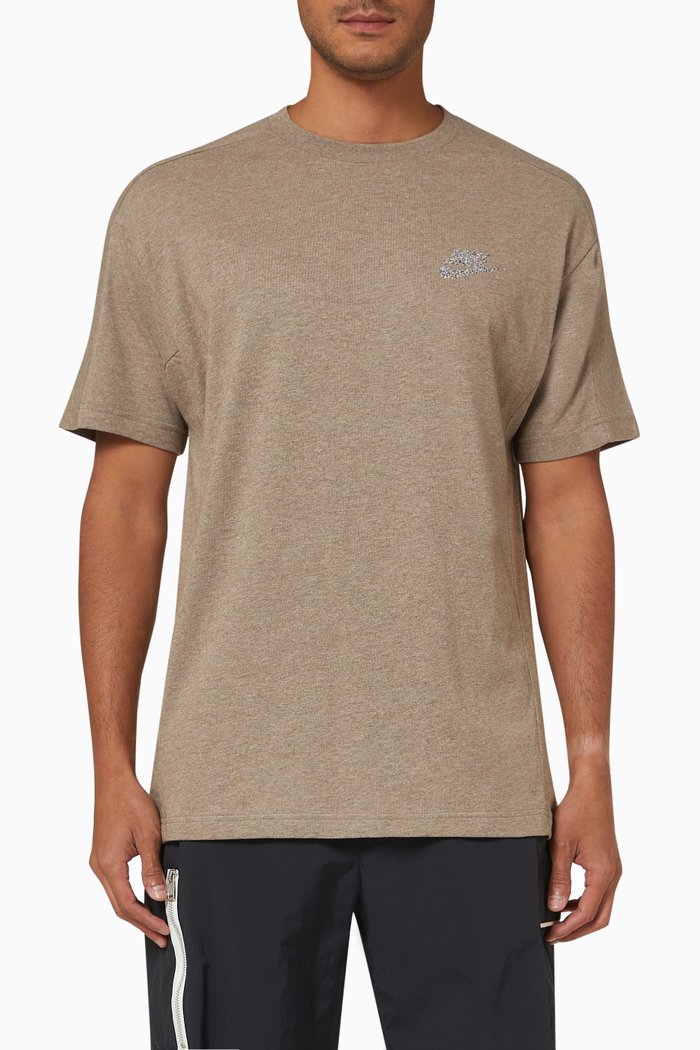 

Revival T-shirt in Cotton Blend, Grey
