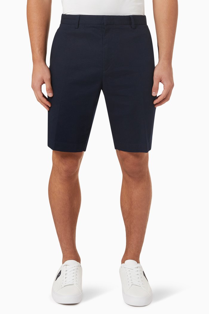 

Slim Fit Shorts in Cotton, Blue