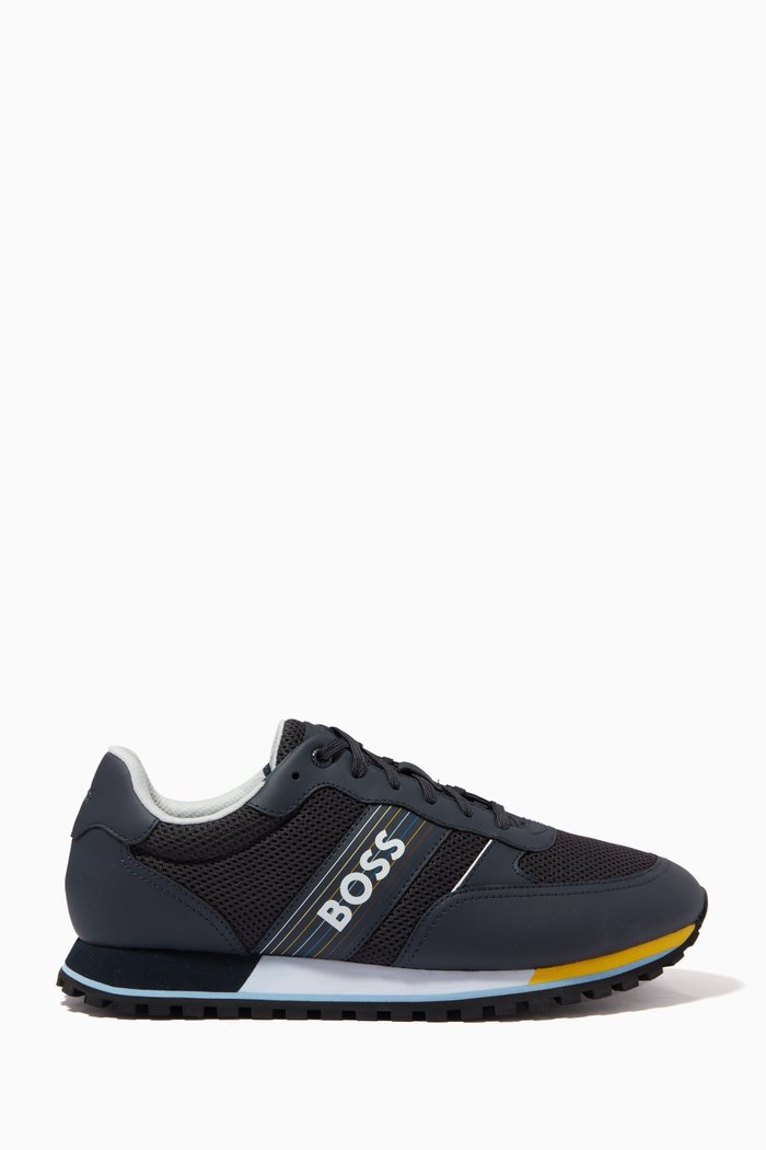 

Parkour Sneakers in Mesh, Blue