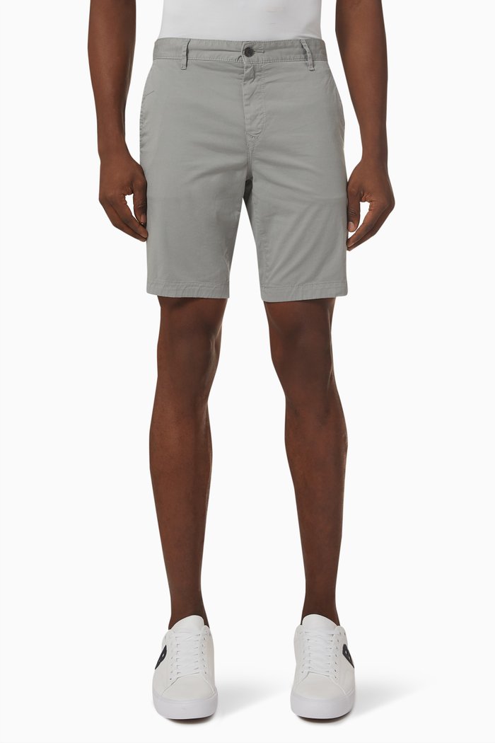 

Shorts in Cotton Twill, Grey