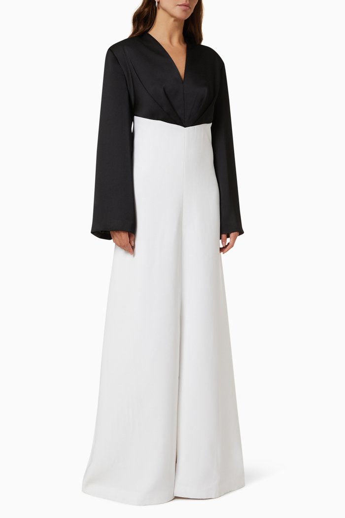

Front Slit Maxi Dress, Black