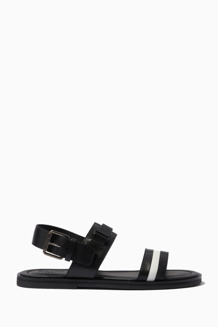 

Jawan Sandals in Leather, Black