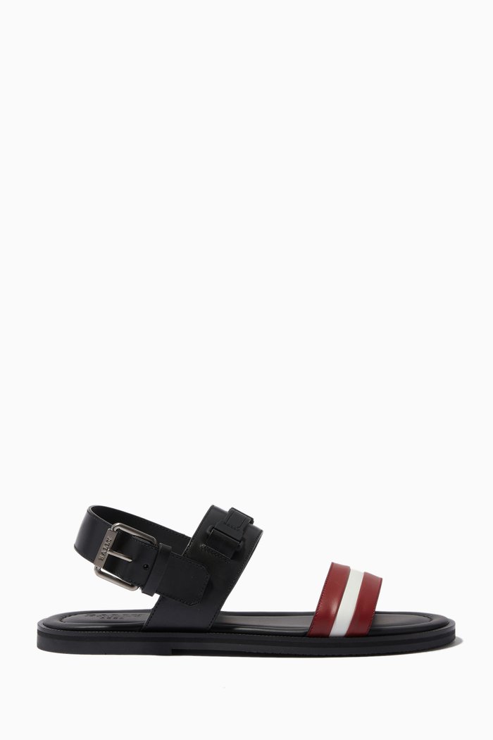 

Jawan Sandals in Leather, Black