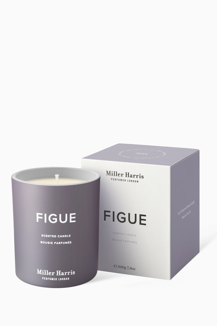 Figue Scented Candle, 220g, Colourless