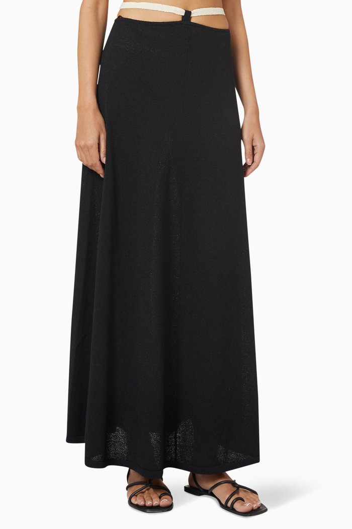 

Lauryn Knit Skirt, Black