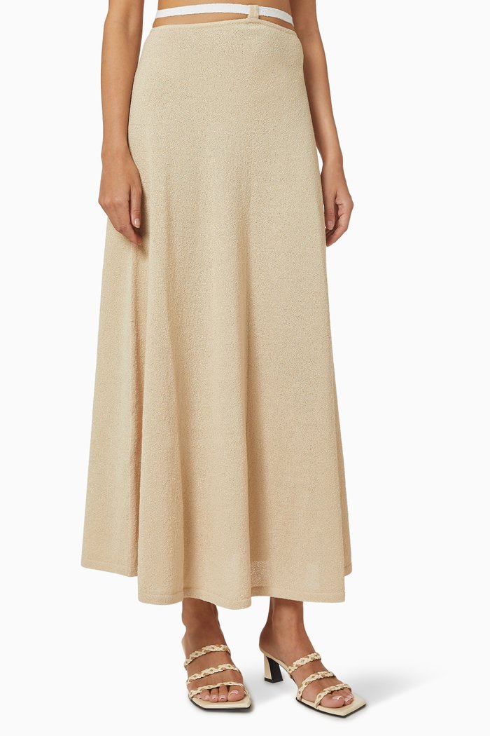 

Lauryn Knit Skirt, Neutral