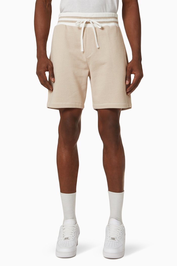 

Lounge Shorts in Cotton Jersey, Neutral