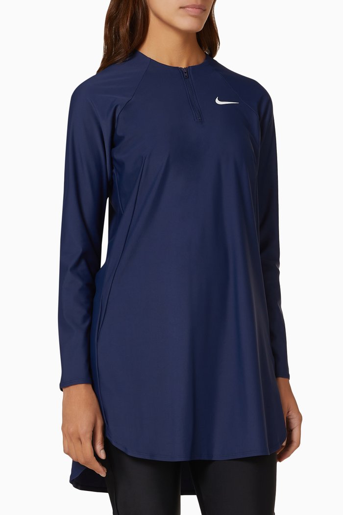 

Full Coverage Swim Tunic, Blue