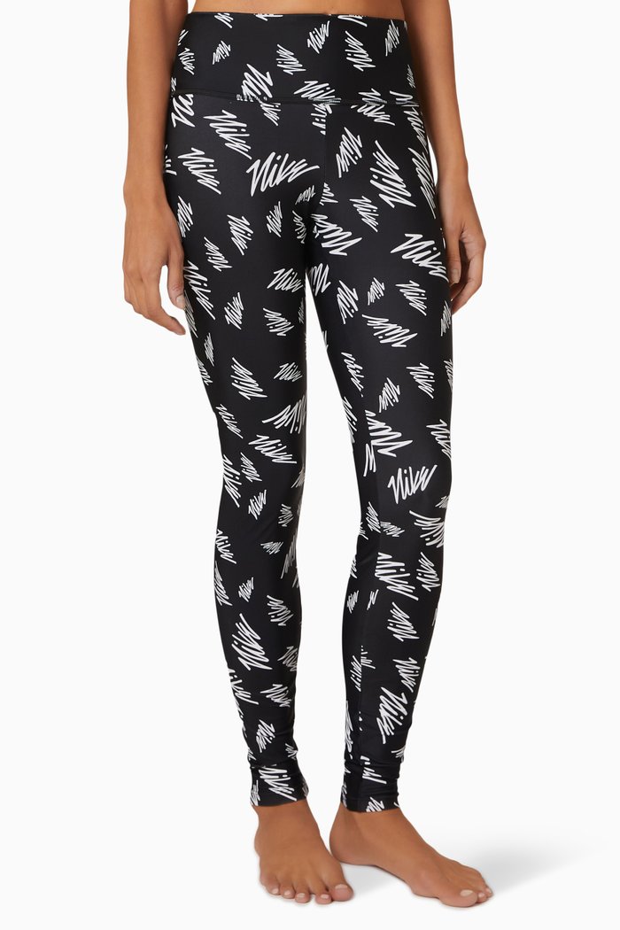 

Swim Slim Leggings, Black
