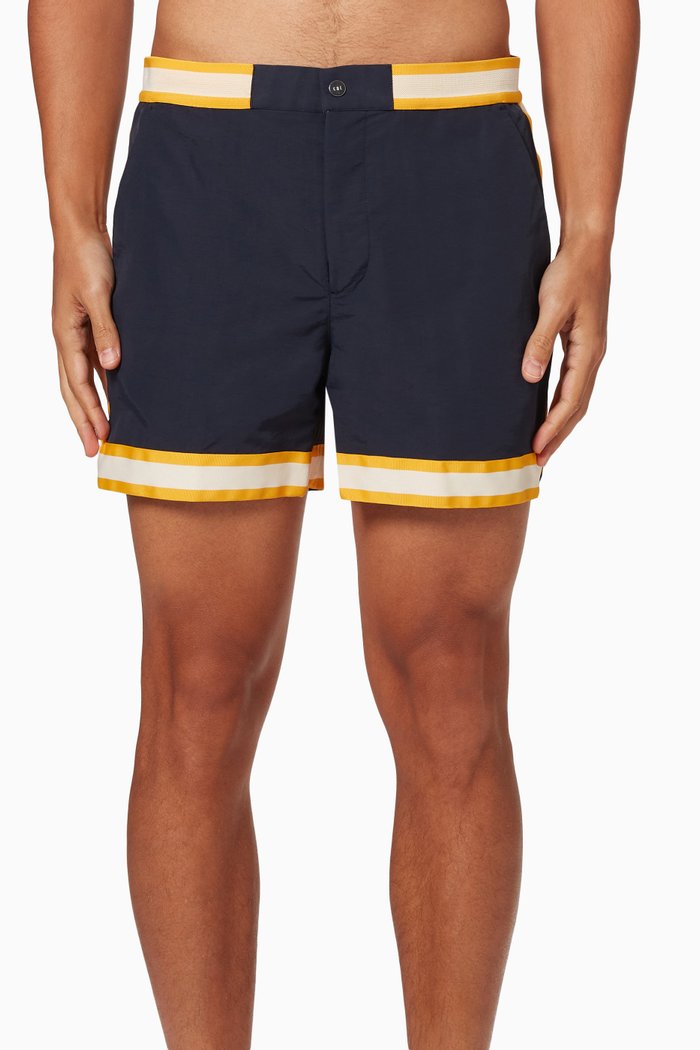 

Baller Swim Shorts in Recycled Nylon, Blue