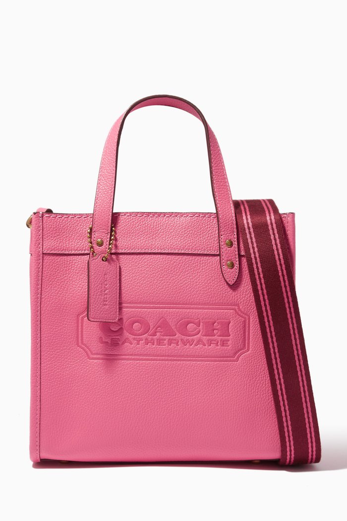 

Field 22 Tote Bag in Leather, Pink