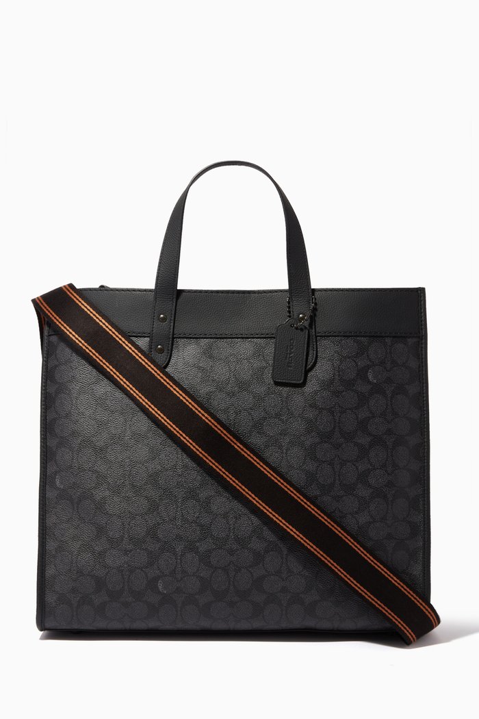 

Field Tote 40 in Signature Canvas, Grey