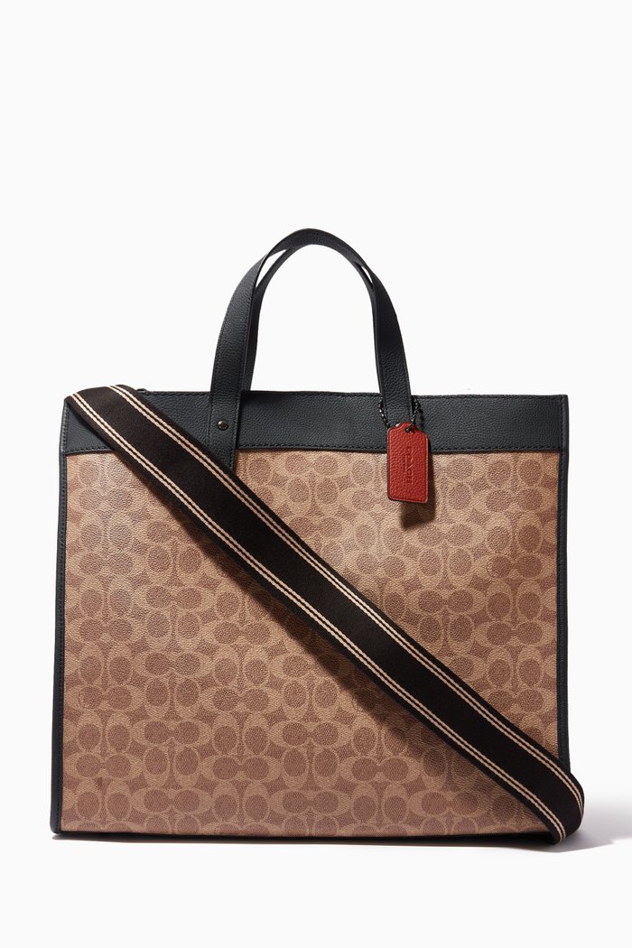 

Field Tote 40 in Signature Canvas, Brown