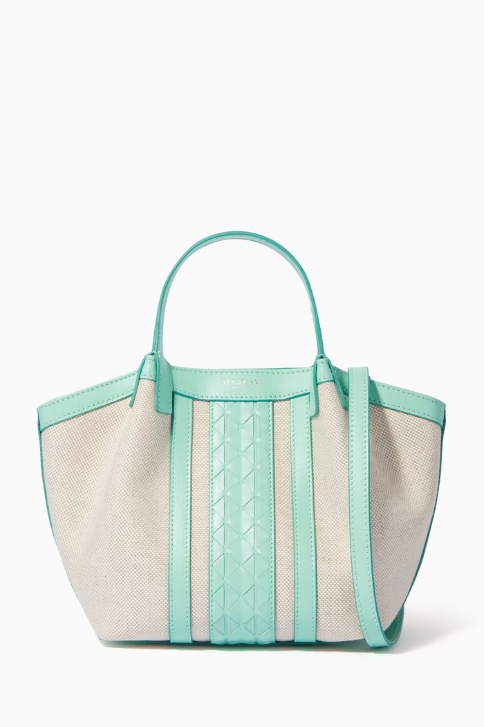 

Mini Secret Bag in Canvas, Multicolour
