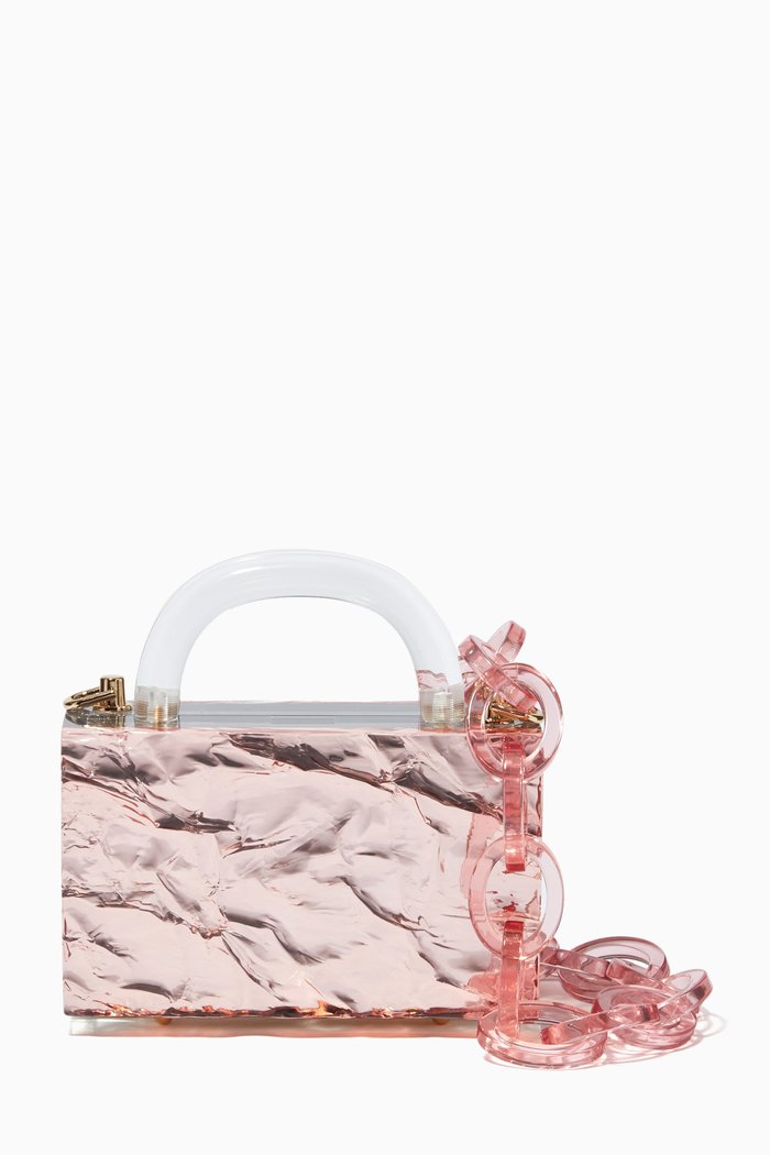 

Mini Leon Crushed Ice Bag, Pink