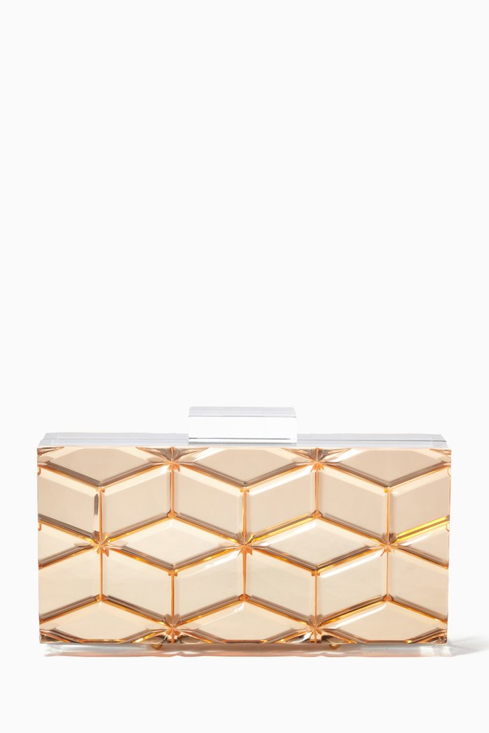 

Bianca Clutch Bag, Gold