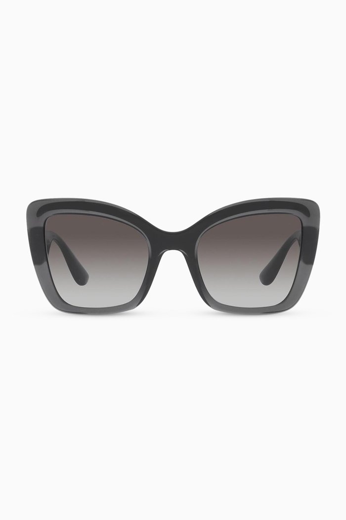 

Step Injection Sunglasses in Nylon Fibre, Grey