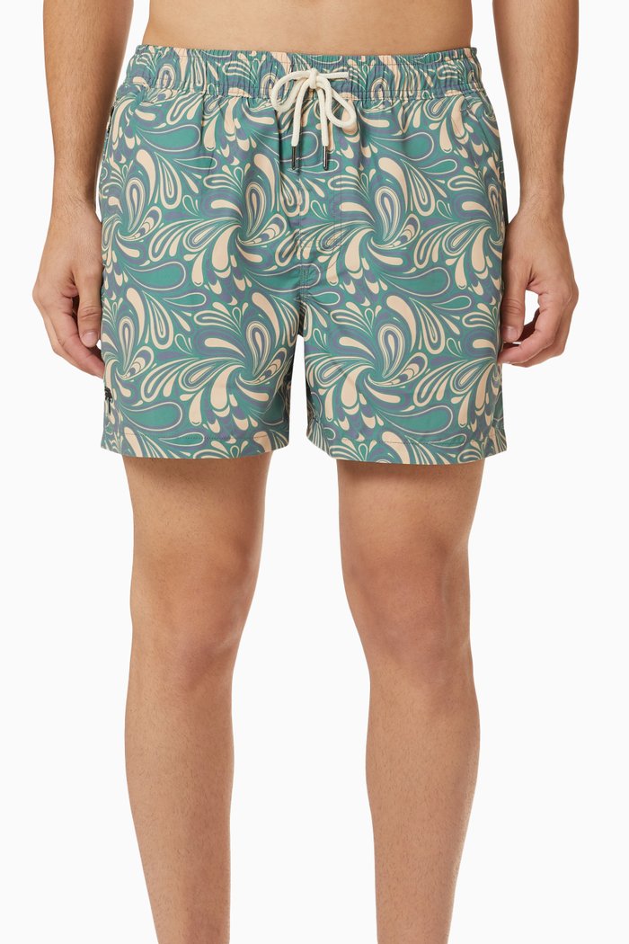 

Woodstock Swim Shorts, Green