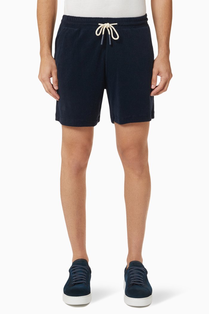 

Shorts in Cotton Terry, Blue