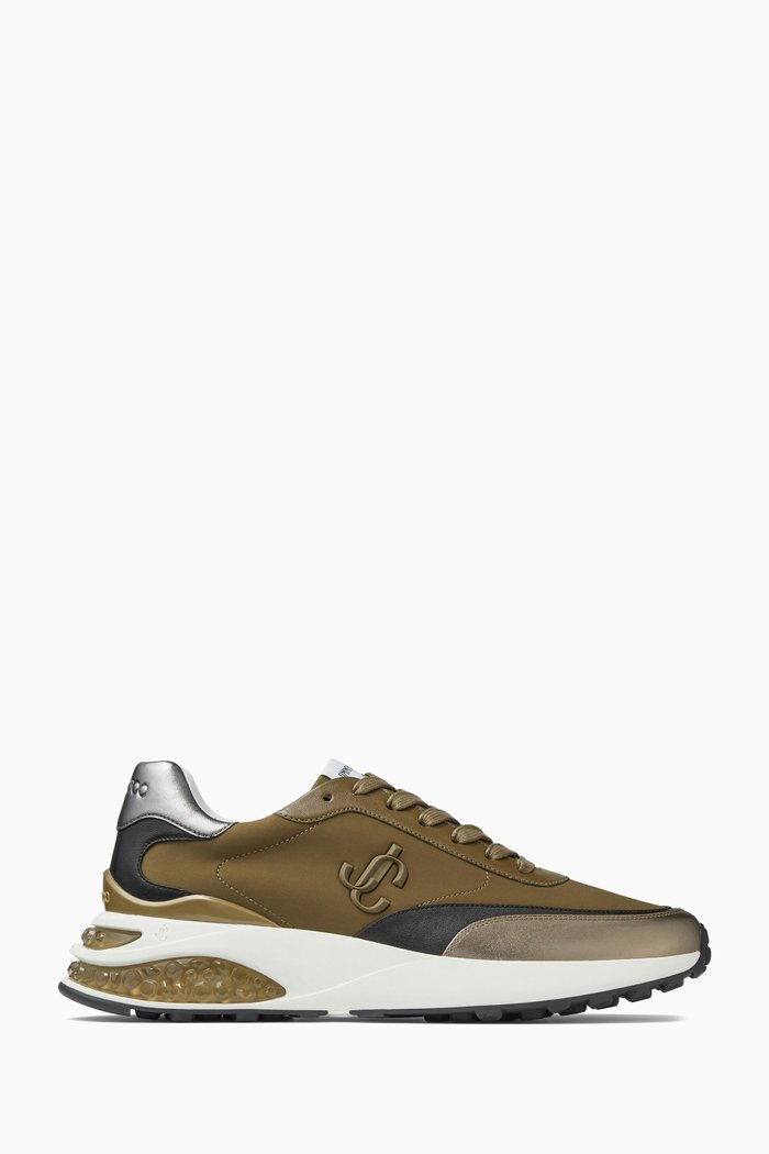 

Memphis Lace Up/M in Neoprene & Leather, Green
