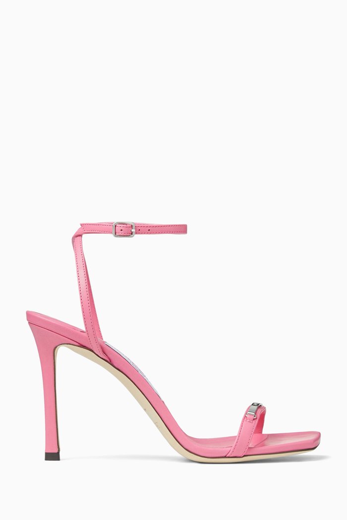 

Jaxon 95 Sandals in Nappa, Pink