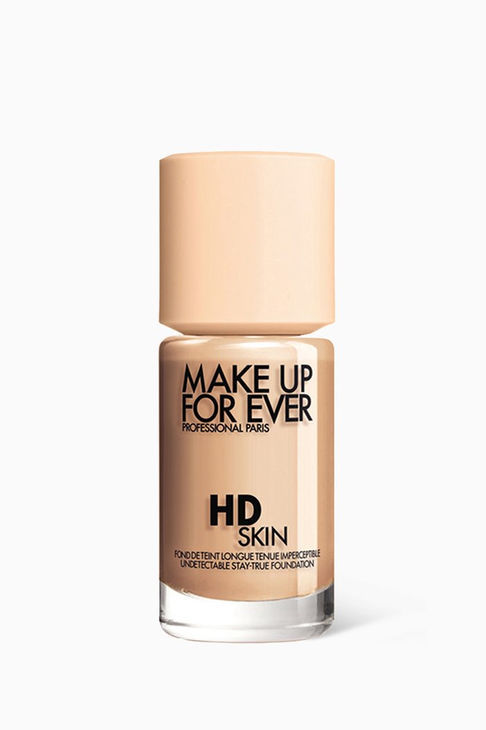 1Y18 Warm Cashew HD Skin Foundation, 30ml, Brown