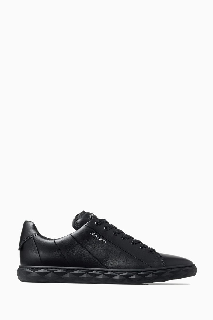 

Diamond Light/M Low-top Sneakers in Nappa, Black