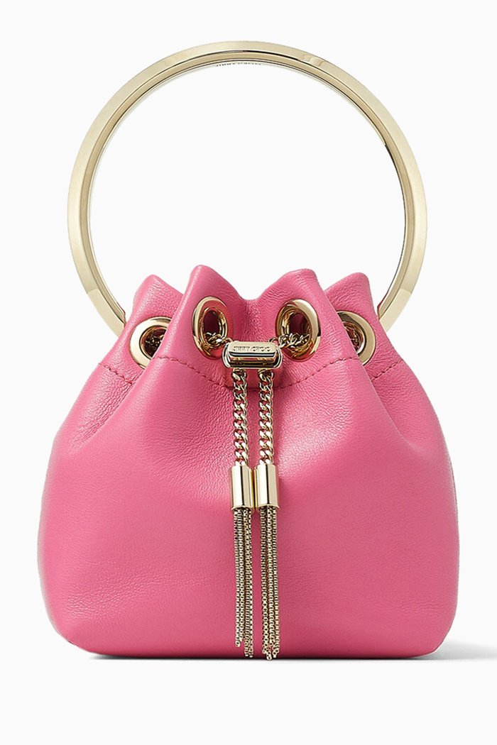 

Micro Bon Bon Mini Bag in Smooth Nappa, Pink
