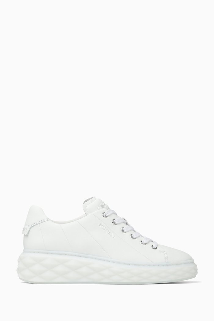 

Diamond Light Sneakers in Nappa, White