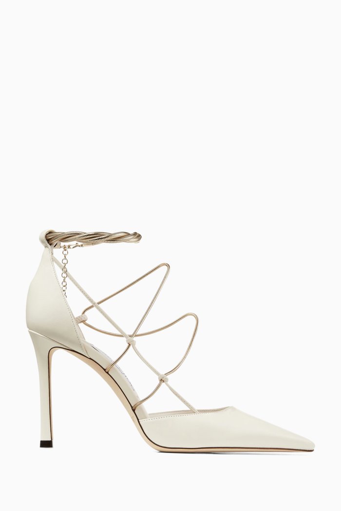 

Olesia 95 Pumps in Nappa, Gold