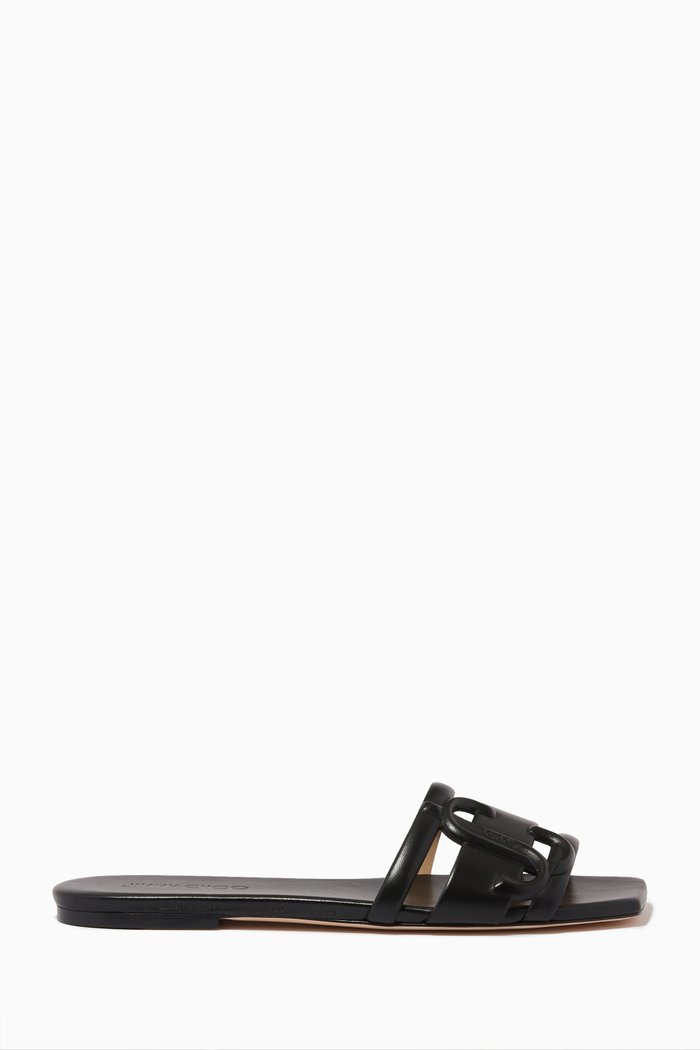 Laran Flats in Nappa, Black