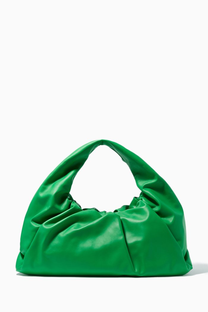 

The Shoulder Pouch in Nappa, Green