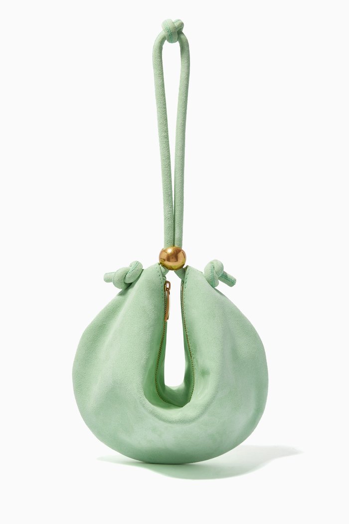 

Pouch in Suede, Green