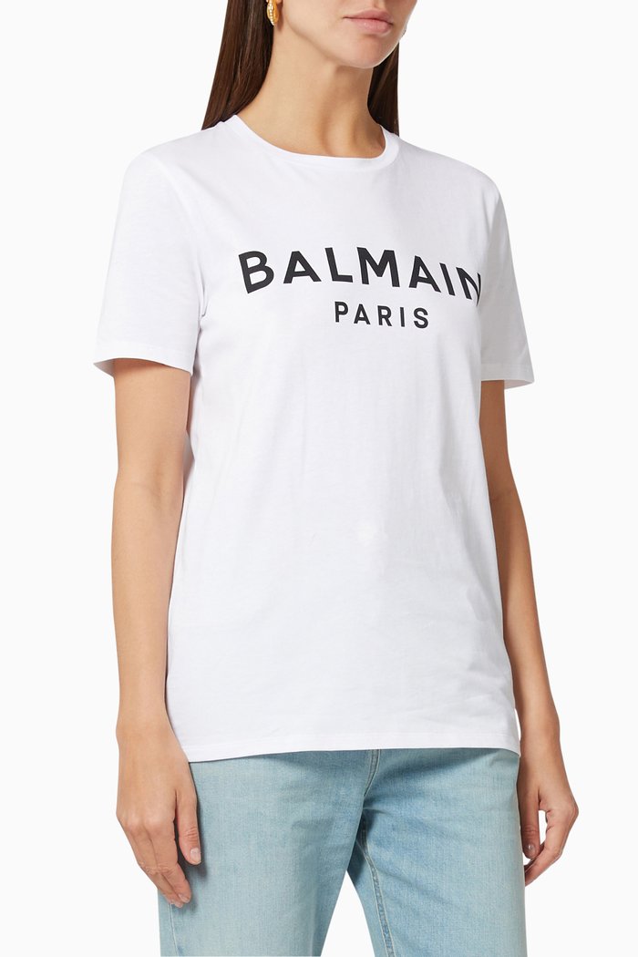 

Logo T-shirt in Cotton Jersey, Black