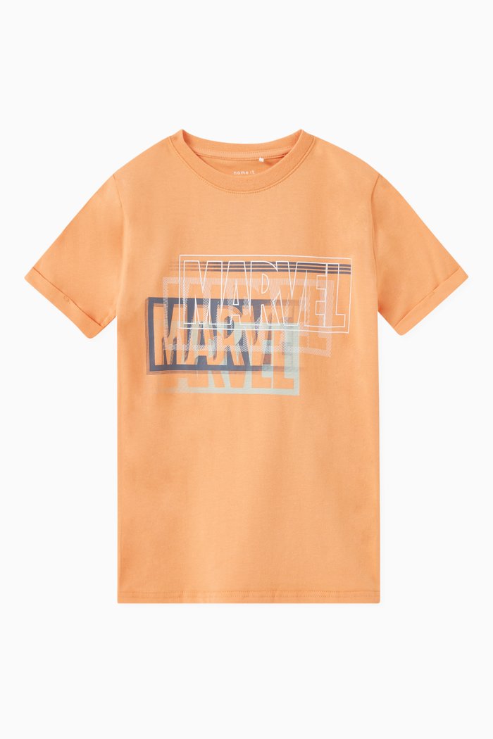 

Marvel Entertainment T-shirt Cotton Jersey, Orange