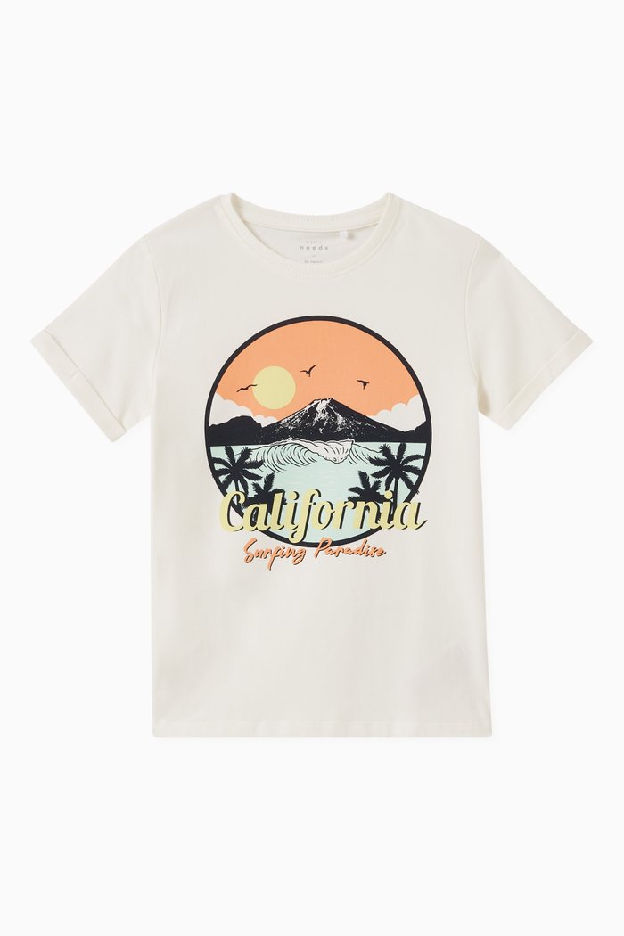 Vux T-shirt in Cotton Jersey, White