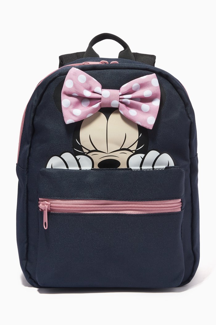 

Minnie Mouse Backpack in Polyester, Blue