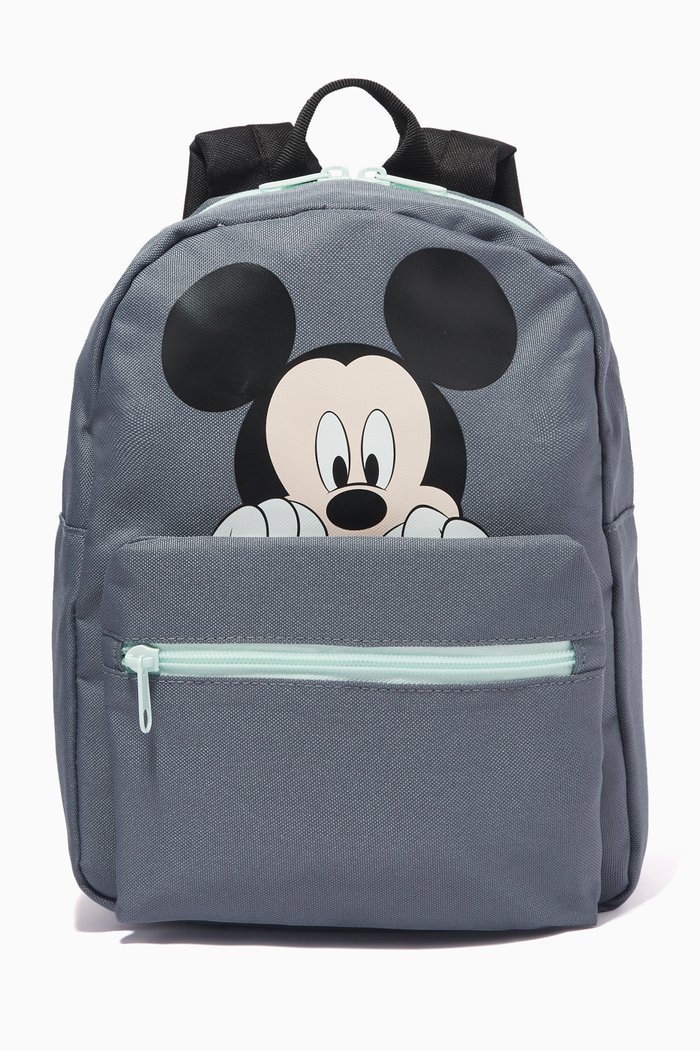 

Mickey Mouse Backpack in Polyester, Grey